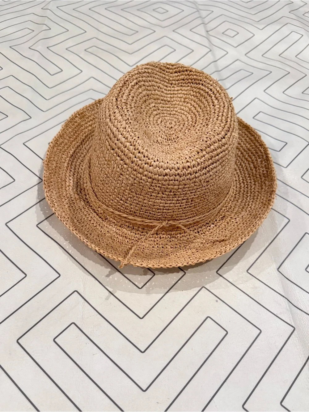 San Diego Hat Rattan Fedora Hat